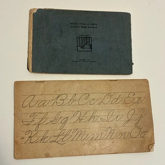 Antique Handwriting Lesson Booklets - Picture 4 of 4